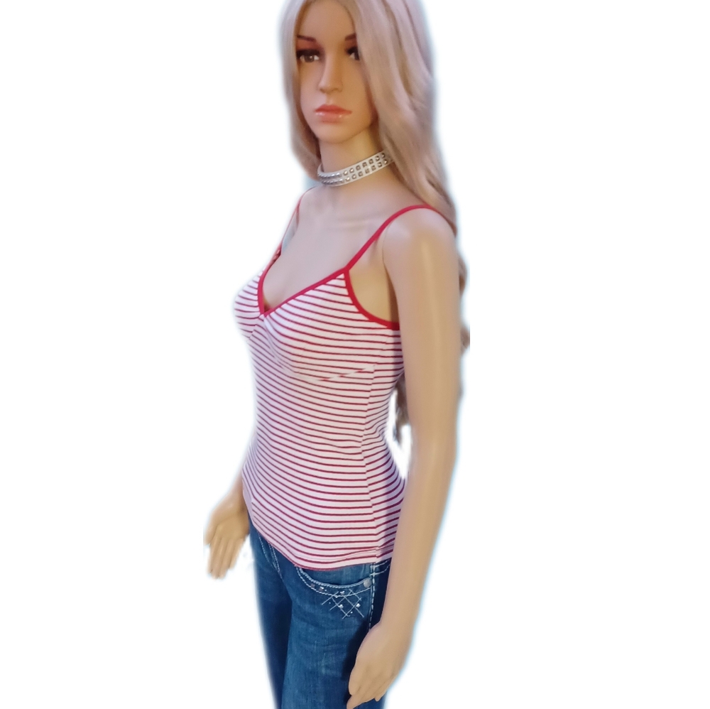 NEW!2 pack L pink & tan tank tops - Picture 7 of 13